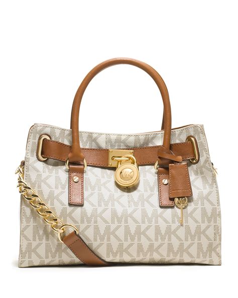 Michael Kors Small Hamilton Satchel Crossbody Bag